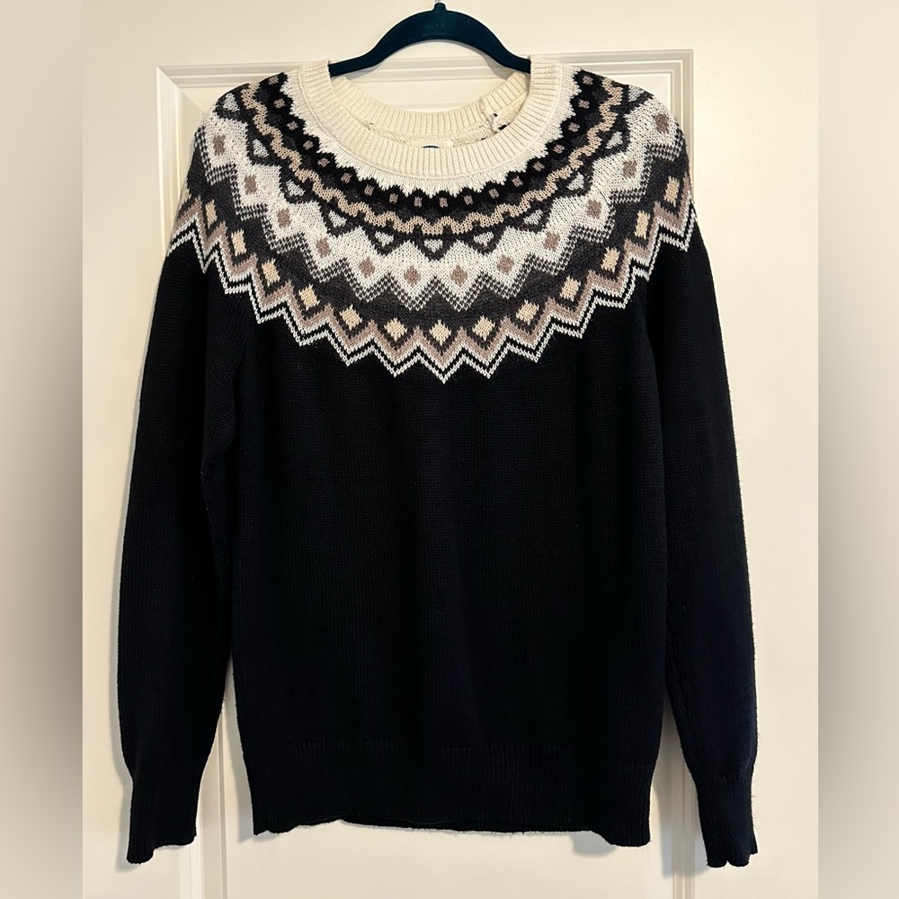 Black sweater